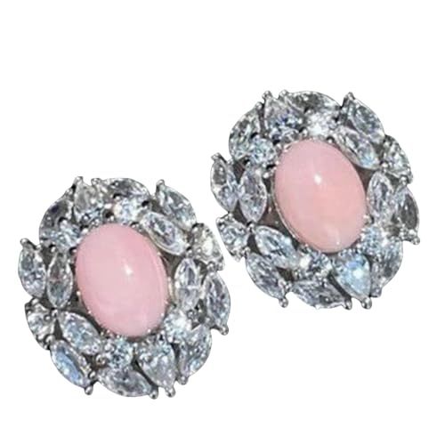 Sumpgle Marquise Cut Crystal Pink Shell Jewelry Set Sparkling Necklace Earrings Ring Gift for Women Sumpgle Marquise Cut Crystal Pink Shell Jewelry Set Sparkling Necklace Earrings Ring Gift for Women von Sumpgle