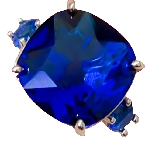 Vollgebohrter simulierter Rubin-Schmuck-Set, Abendgarderobe, Accessoires, Damen-Ehering, Geschenk-Set, Ring von Sumpgle