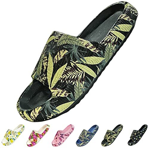 Sumvov Cozyslides Original Damen Schlappen 100% EVA Super Weich Rutschfest Badeschuhe Cozislides Original Hausschuhe Damen von Sumvov