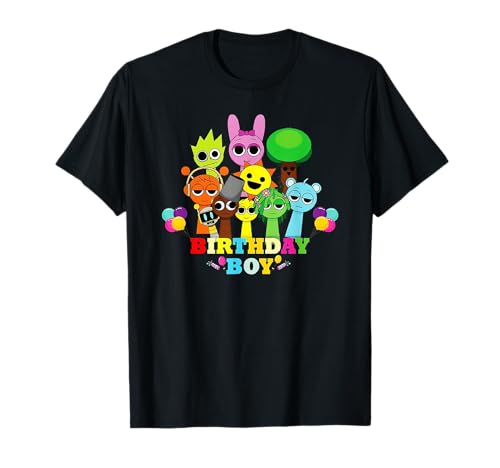 Alles Gute zum Geburtstag Boy Sprunky! | Simon Pinki Oren Funbot T-Shirt von Sumyum