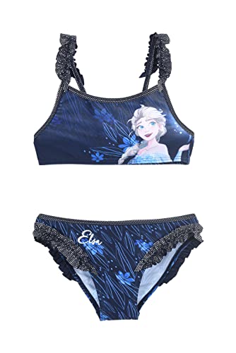 Bikini Mädchen Frozen Badeanzug Meer Schwimmbad Sommer, blau, 8 Jahre von Sun City