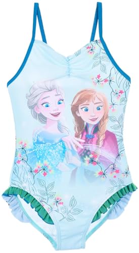 Frozen - Die Eiskönigin Anna & ELSA Neon Fever Badeanzug Bademode Einteiler (as3, Numeric, Numeric_104, Regular) von Sun City