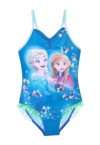 Frozen - Die Eiskönigin Anna & ELSA Neon Fever Badeanzug Bademode Einteiler (as3, Numeric, Numeric_110, Regular) von Sun City