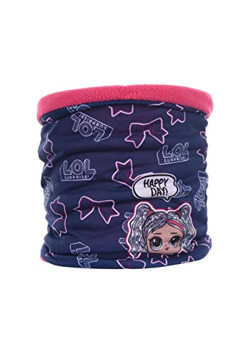 L.O.L. Surprise! Kinder Mädchen Schal Schlauchschal Loop Snood Bandana, Farbe:Dunkel-Blau von Sun City