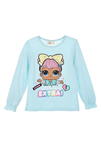 L.O.L. Surprise! Kinder Mädchen y Longsleeve, Farbe:Hell-Blau, Größe Kids:110 von Sun City