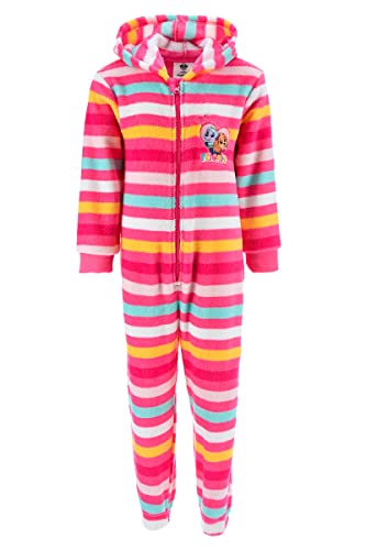 Mädchen Jumpsuit mit Süß Motiv Paw Patrol Skye Multi-Color Kostüm Einteiler aus Korallen-Fleece, Jumpsuit Schlafoveralls Onesie Kuschelanzug 3-8 Jahre Nachtwäsche skye-104 von Sun City