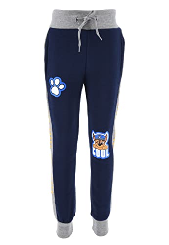 Paw Patrol Chase Kinder Jogging-Hose Jungen Trainingshose gefüttert (as3, Numeric, Numeric_110, Regular, Blau) von Sun City