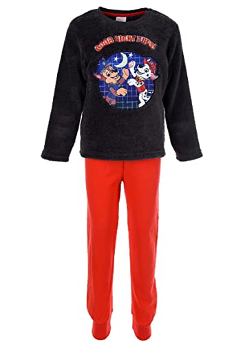 Paw Patrol Pyjama aus Fleece von 3 bis 6 Jahren, grau, 4 Jahre von SUN CITY