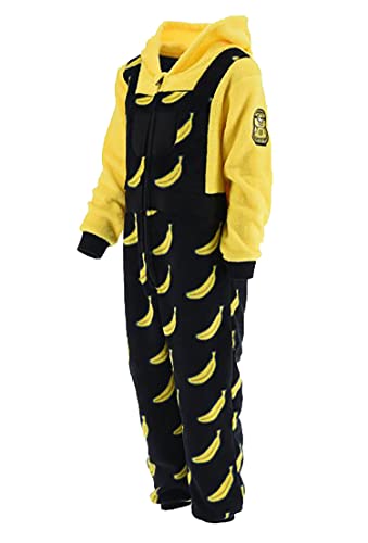 SUN CITY Minions Schlafanzug für den Winter von 4 bis 10 Jahren 2022, Schwarz , 4 Jahre von Sun City