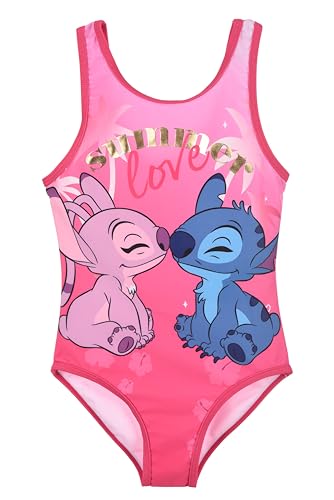 Stitch Summer Love Badeanzug für Mädchen und Mädchen, fuchsia, 12 Jahre von Sun City