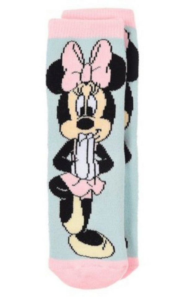 Sun City ABS-Socken Minnie Maus Mouse ABS Antirutsch Rutschfeste Kinder Socken Strümpf (1-Paar) Stoppersocken von Sun City