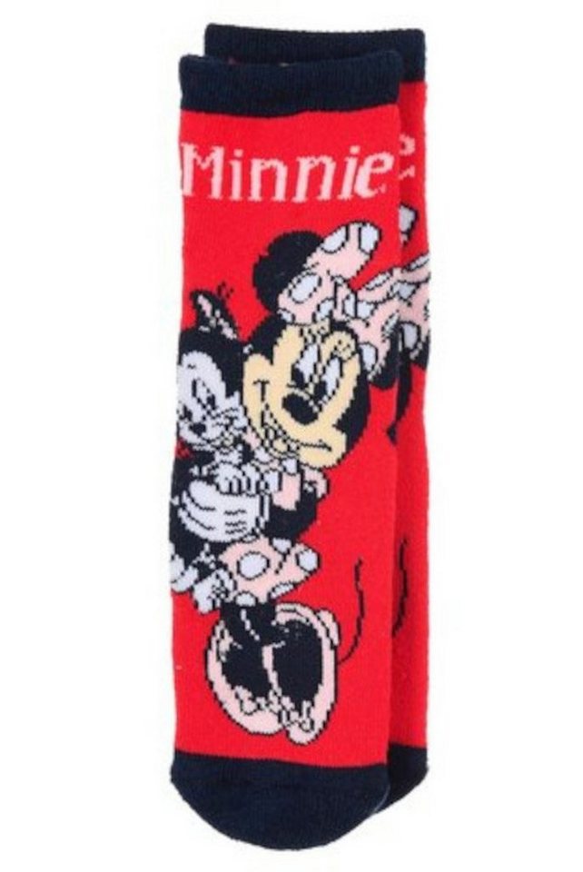 Sun City ABS-Socken Minnie Maus Mouse ABS Antirutsch Rutschfeste Kinder Socken Strümpf (1-Paar) Stoppersocken von Sun City