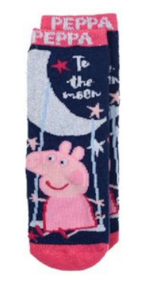 Sun City ABS-Socken Peppa Pig Wutz ABS Antirutsch Rutschfeste Kinder Socken Strümpfe (1-Paar) von Sun City