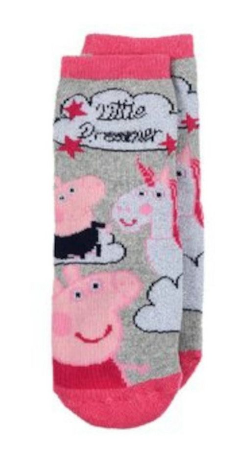 Sun City ABS-Socken Peppa Pig Wutz ABS Antirutsch Rutschfeste Kinder Socken Strümpfe (1-Paar) von Sun City