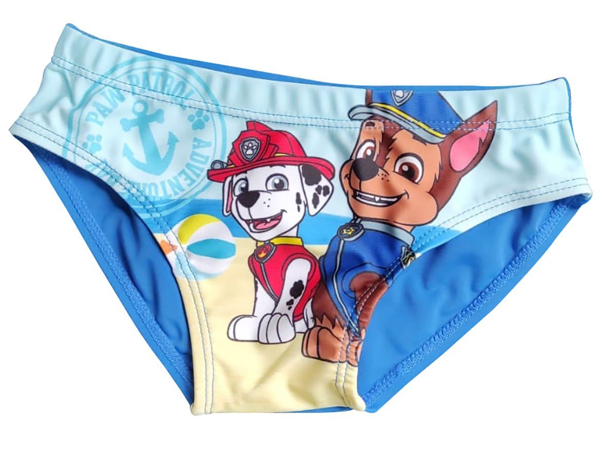 Sun City Badehose Badehose Paw Patrol Chase und Marshall Jungen Schwimmhose blau Größe 7 von Sun City