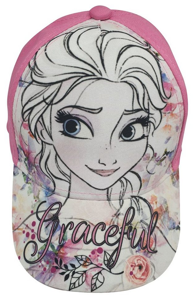 Sun City Baskenmütze Disney Frozen Elsa Mädchen Kappe Graceful Pink 52 (Disney Frozen Elsa Mädchen Kappe Graceful Pink 52) von Sun City