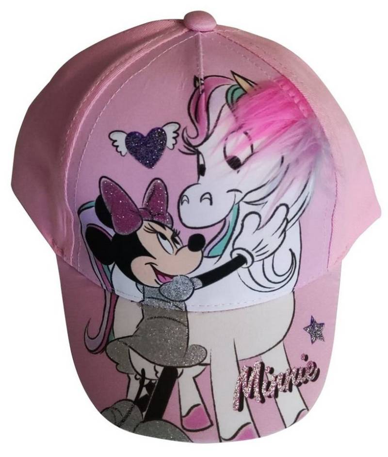 Sun City Baskenmütze Disney Minnie Mouse Kappe Basecap Mütze Minnie mit von Sun City