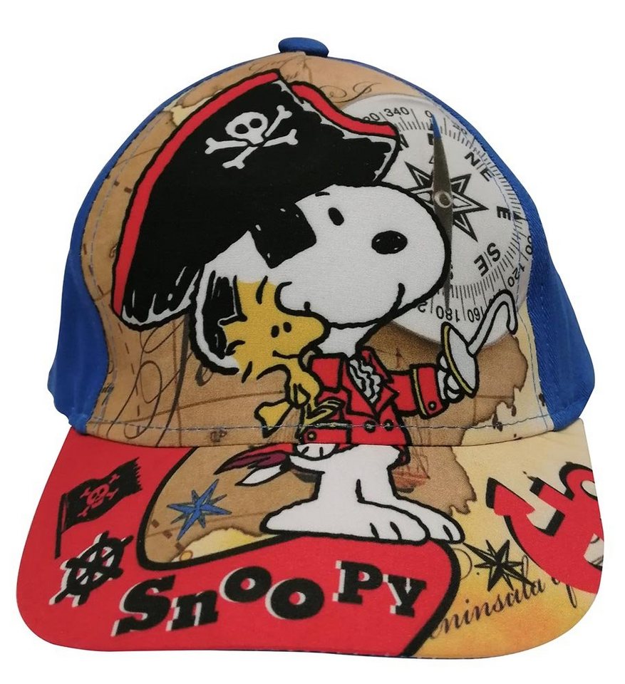 Sun City Baskenmütze Peanuts Kinder, Coole Jungen Mädchen Kappe Snoopy mit Woodstock Pirate (Peanuts Kinder, Coole Jungen Mädchen Kappe Snoopy) von Sun City