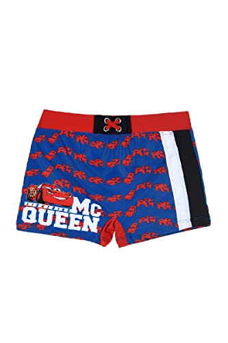 Sun City Cars Jungen Badehose, Kinder Schnelltrocknend Boxershorts Badeanzug, Lightning McQueen Schwimmbekleidung R-4 von Sun City