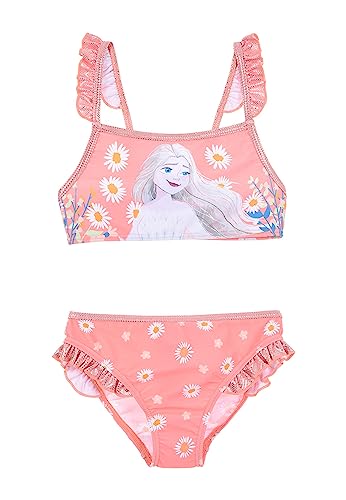 Sun City Frozen - Die Eiskönigin Anna & ELSA Bikini Bade-Set Badeanzug Bademode (as3, Numeric, Numeric_104, Regular) von Sun City