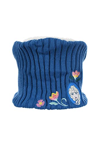 Sun City Frozen - Die Eiskönigin Elsa Kinder Mädchen Schlauch-Schal Loop Bandana, Farbe:Blau von Sun City