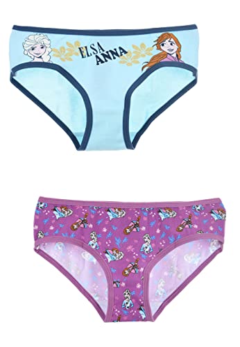 Sun City Frozen - Die Eiskönigin Shortys Unterhosen Set Schlüpfer 2er Pack ELSA Anna, Größe Kids:92-98 (92-98) von Sun City