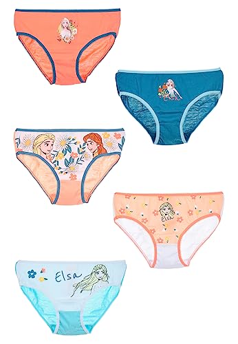 Sun City Frozen - Die Eiskönigin Unterhosen Set Schlüpfer 5er Pack ELSA Anna (as3, Numeric, Numeric_104, Numeric_110, Regular) von Sun City