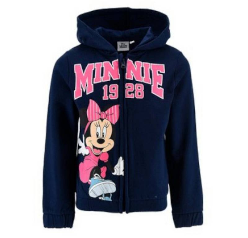 Sun City Kapuzensweatjacke Minnie Maus Sweatshirtjacke Sweatjacke Hoodie Kinder Jacke von Sun City
