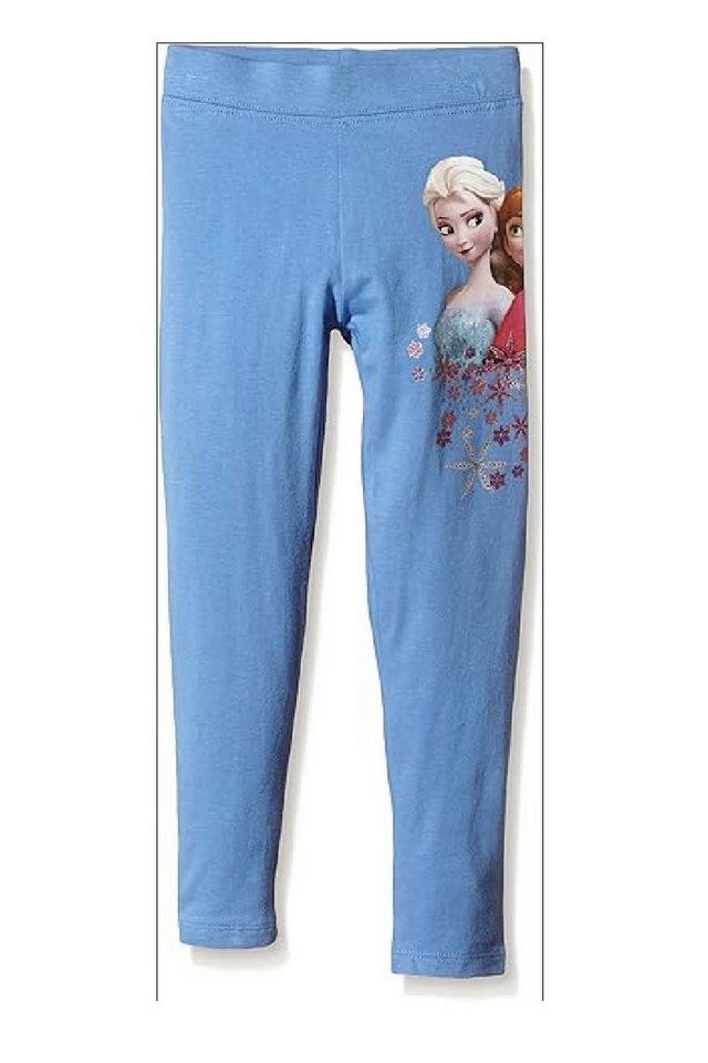 Sun City Leggings Frozen Leggings dünne Mädchen Hose Anna & Elsa (1-tlg) von Sun City