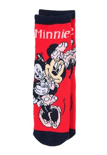 Sun City Minnie Mouse Socken Anti-Rutsch-Socken Stopper-Socken Kinder Mädchen, Größe:27/30 von Sun City