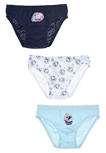 Sun City Peppa Wutz Pig Kinder Unterhosen Jungen Schlüpfer Slips 3er Pack George der Pirat (as3, Numeric, Numeric_116, Numeric_128, Regular) von Sun City