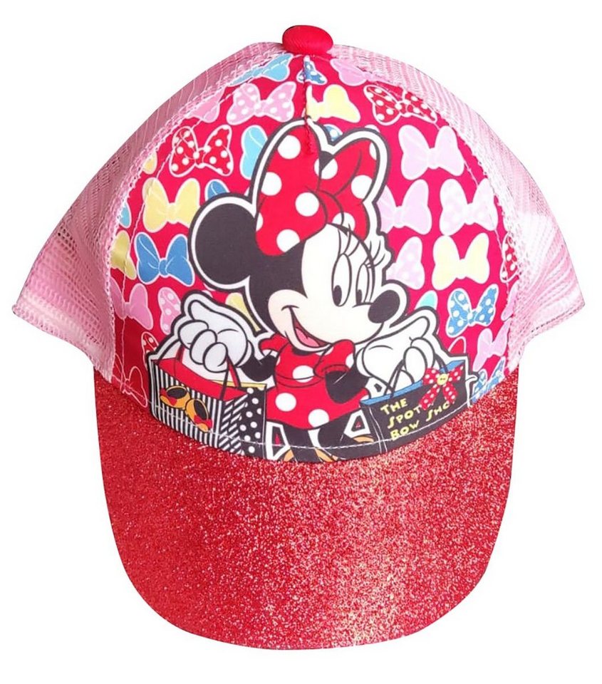 Sun City Schirmmütze Disney Cap Kappe Basecap Schirmmütze Minnie Maus m (Disney Cap Kappe Basecap Schirmmütze Minnie Maus) von Sun City