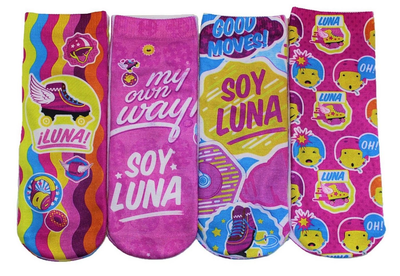 Sun City Socken Disney Soy Luna 4er Pack Socken bunt (23/26) von Sun City