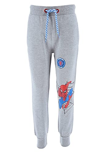 Sun City Spider-Man Kinder Jogging-Hose Jungen Trainingshose Sporthose, Farbe:Grau, Größe Kids:98 von Sun City