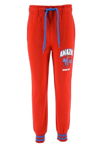 Sun City Spider-Man Kinder Jogging-Hose Jungen Trainingshose Sporthose, Farbe:Rot, Größe Kids:116 von Sun City