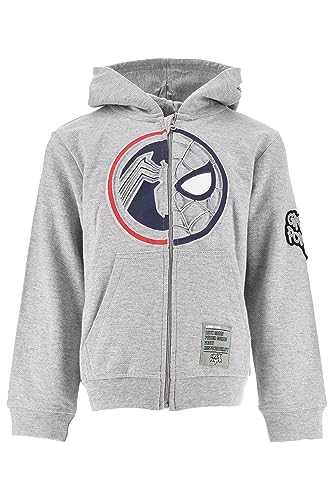 Sun City Spiderman Batman Kapuzenpullover Hoodie Jungen Kapuzenjacke mit Reißverschluss Warm Jacke Gr. 104-128cm Sweatshirt Winter Kinder Geschenk 104 von Sun City