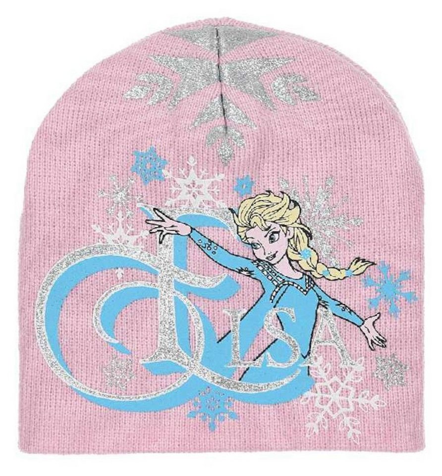 Sun City Strickmütze Frozen Elsa Die Eiskönigin Winter Mütze Kinder Mädchen Beanie (1-St) von Sun City