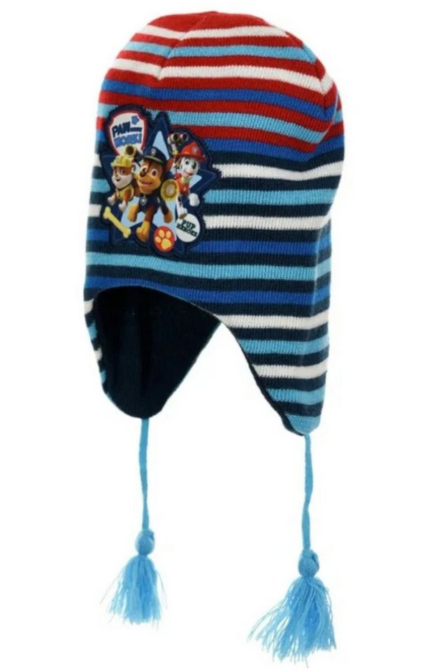 Sun City Strickmütze Paw Patrol Winter Strickmütze Mütze Kinder Jungen Inka Mütze gestreift von Sun City