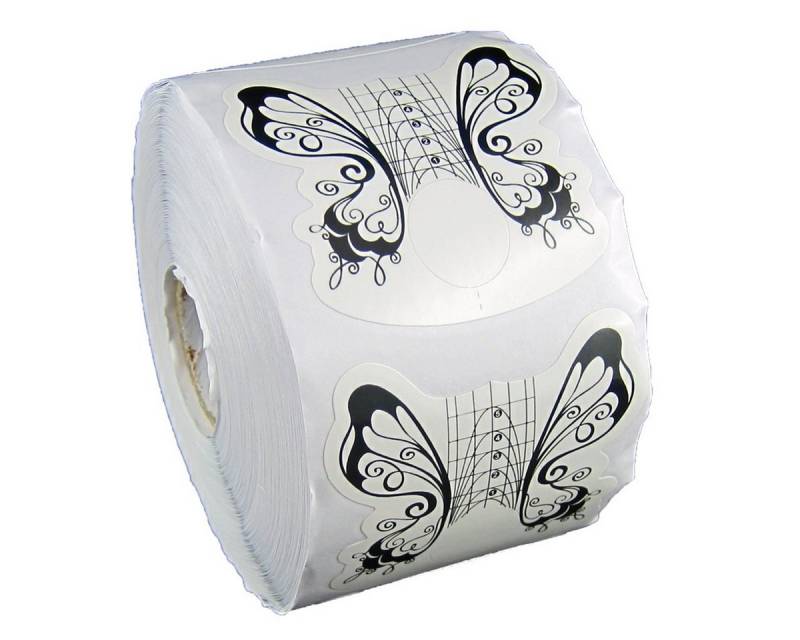 Sun Garden Nails Nageldesign Zubehör 500 FO-72 Nagelschablonen Selbstklebende Modellierschabloen, professionalle Studioqualität von Sun Garden Nails