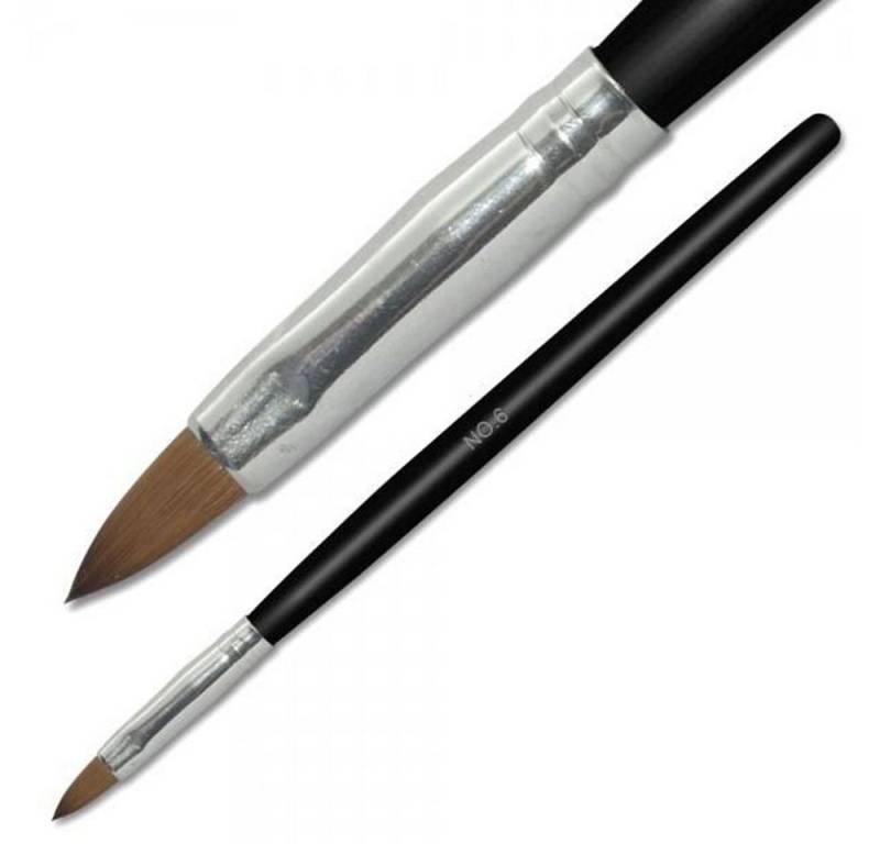 Sun Garden Nails Nailart-Pinsel Nail Pinsel Katzenzunge Gr. 6 für Acrylnägel oder Gelnägel von Sun Garden Nails