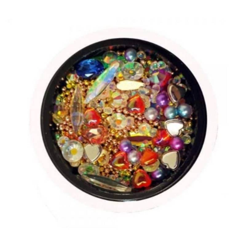 Sun Garden Nails Nageldesign Zubehör Nail Art Juwelen Strass Steine Mix Nr. 12 - Strasssteine - Pailletten von Sun Garden Nails