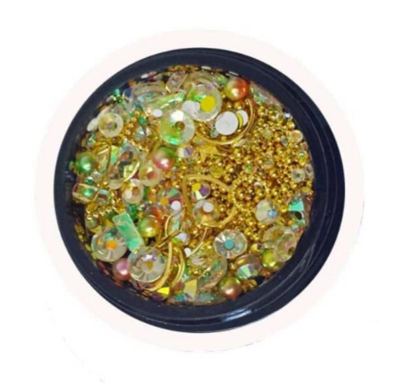 Sun Garden Nails Nageldesign Zubehör Nail Art Juwelen Strass Steine Mix Nr. 13 - Strasssteine - Pailletten von Sun Garden Nails