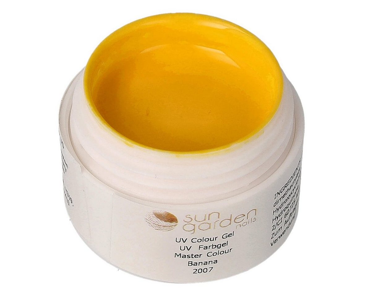 Sun Garden Nails UV-Gel N°2007 UV Master Color Gel - Farbgel - Banana 5 ml von Sun Garden Nails