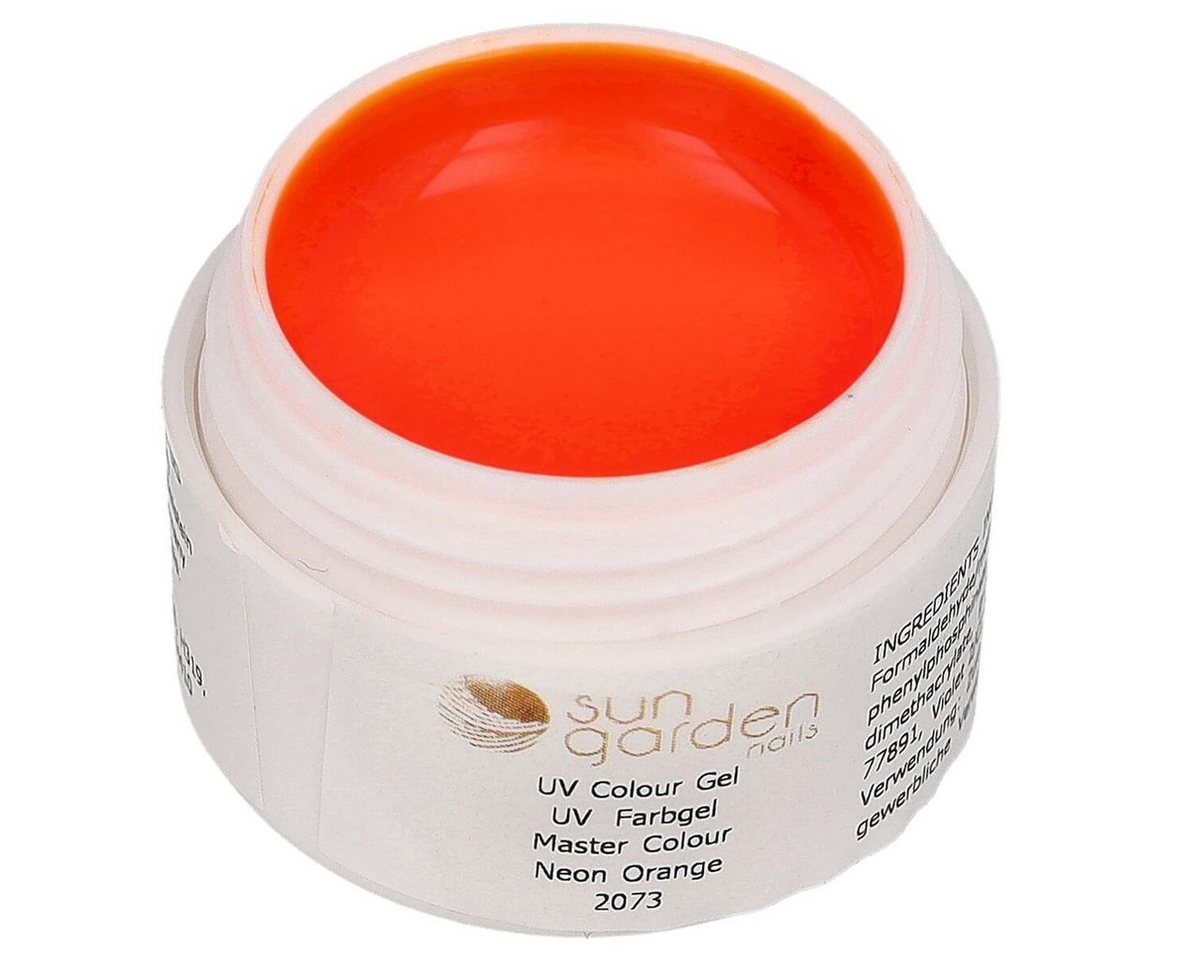 Sun Garden Nails UV-Gel Master Color - Supreme Line N°2073 Neon Orange 5ml - UV Color Gel von Sun Garden Nails