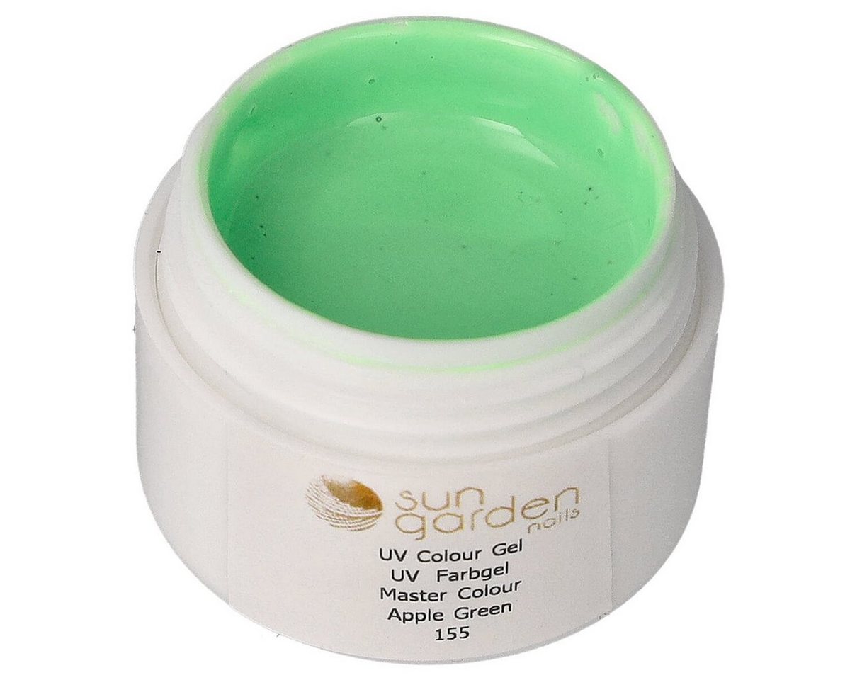 Sun Garden Nails UV-Gel N°155 UV Master Color Gel - Farbgel - Apple Green 5 ml von Sun Garden Nails