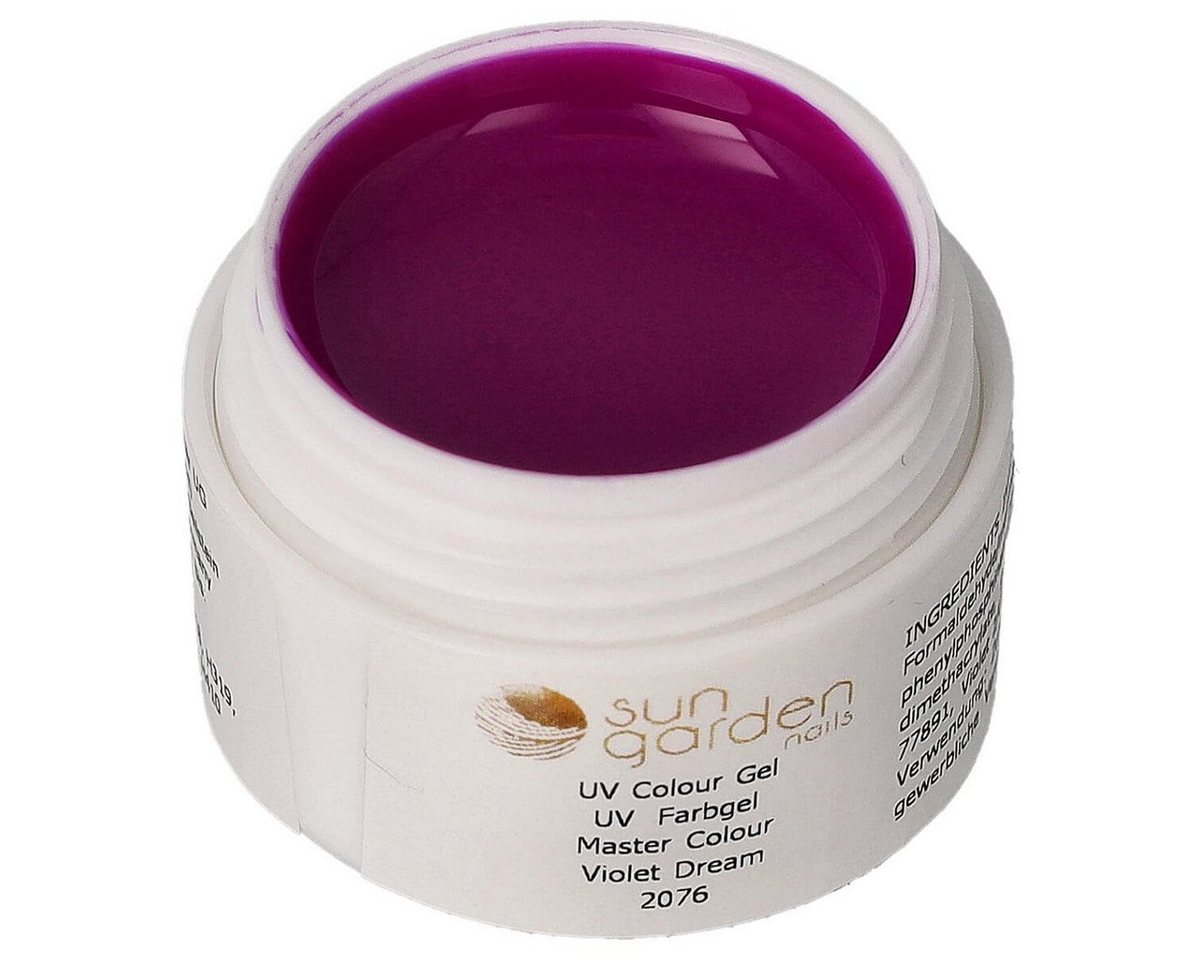 Sun Garden Nails UV-Gel Master Color - Supreme Line N°2076 Violet Dream 5 ml - UV Color Gel von Sun Garden Nails