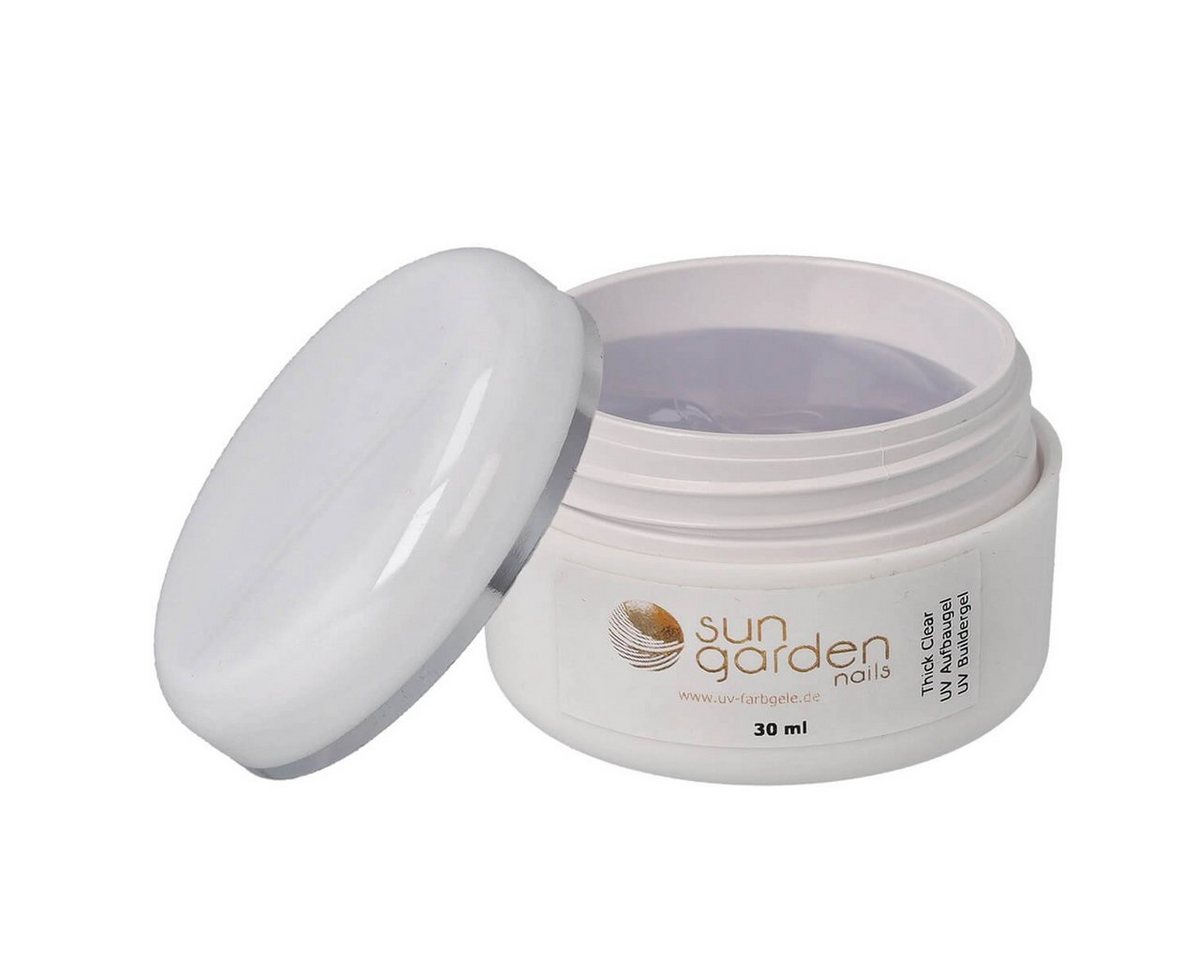 Sun Garden Nails UV-Gel 30 ml UV Gel Thick Clear Aufbaugel - Builder Gel von Sun Garden Nails