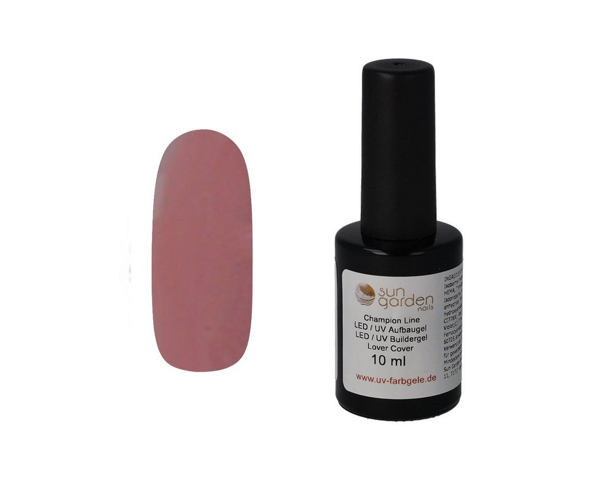 Sun Garden Nails UV-Gel 10 ml UV Aufbaugel Lover Cover - Pinselflasche von Sun Garden Nails