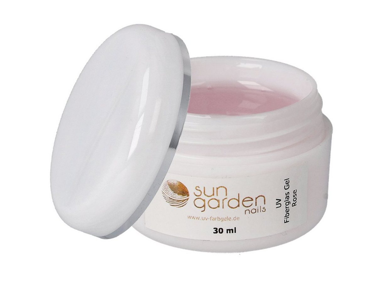 Sun Garden Nails Nagellack 30 ml UV Fiberglas Gel Rosé-Klar von Sun Garden Nails