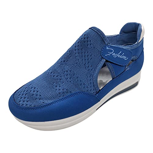 TAOMENG 2022 Spring Sneakers Damen Casual Atmungsaktive Sportschuhe, Freizeitschuhe Bequeme Segeltuchschuhe Damen Mode Trainer Mesh Schuhe, Atmungsaktiv Und Bequem, Hellblau, 38 EU TAOMENG 2022 Spring Sneakers Damen Casual Atmungsaktive Sportschuhe, Freizeitschuhe Bequeme Segeltuchschuhe Damen Mode Trainer Mesh Schuhe, Atmungsaktiv Und Bequem, Hellblau, 38 EU von Sun 'N' Sand